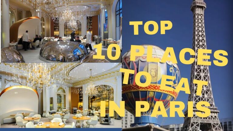 Top 10 Culinary Gems of Paris