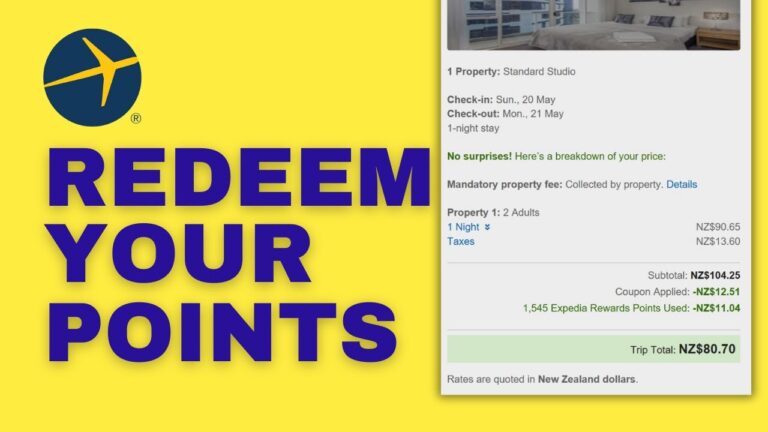 How to Redeem Expedia Points (2024)