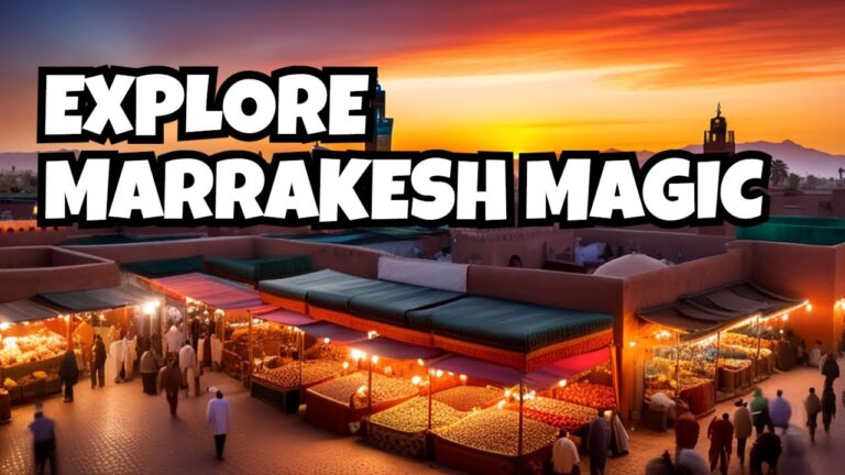 Marrakesh Magic: 50 Must-Do Experiences in Morocco’s Jewel