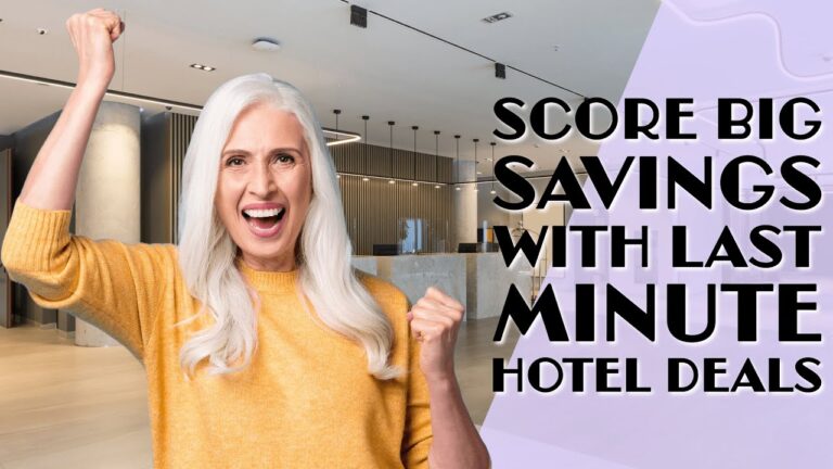 Score Big Savings with Last Minute Hotel Deals