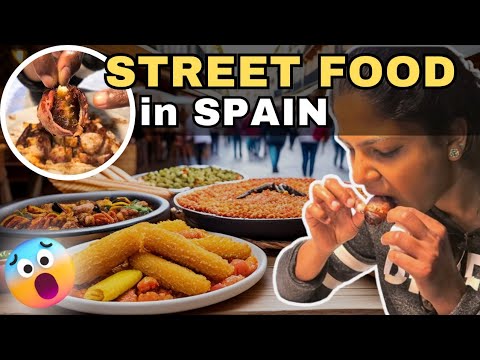 Ultimate SPANISH Food Adventure | Explore Tapas, Octopus meat🐙, Churros & More!😍🤤