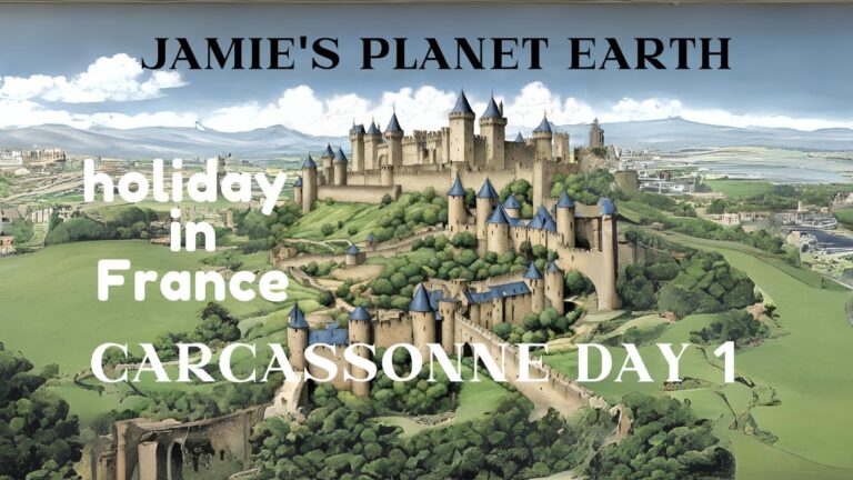 Day 1 of 4 – Visit medieval Carcassonne – Holiday to France. Book online with Jamie’s Planet Earth