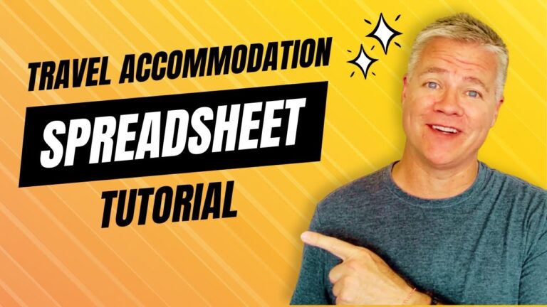 Ultimate Accommodation Comparison Spreadsheet FREE Google Sheets Template and Tutorial