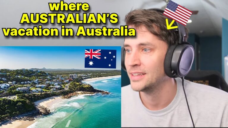 American reacts to the Sunshine Coast, Australia