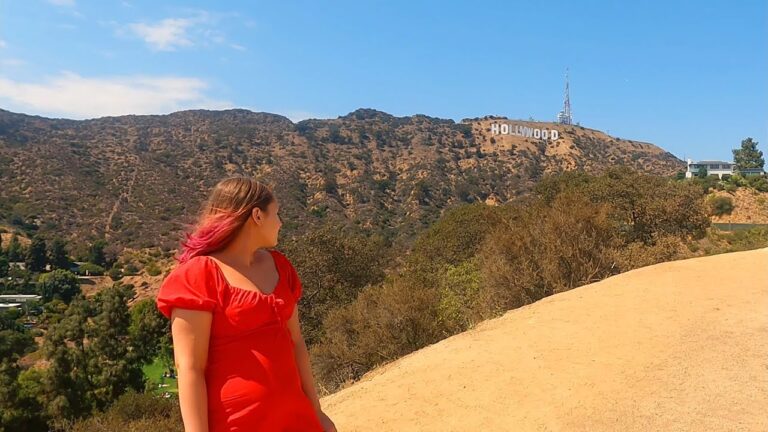 Hollywood Sign at Lake Hollywood Park in Los Angeles