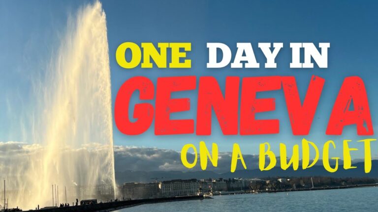 1 Day in Geneva on a Budget: A Realistic Travel Experience