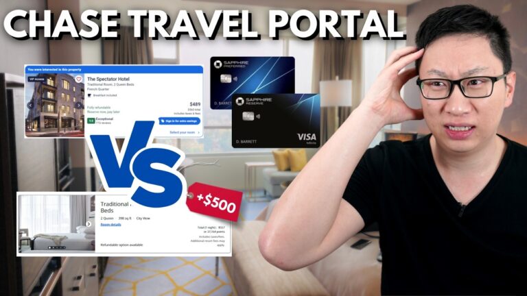 Is Chase Travel Worth It?! Chase Sapphire Preferred, Chase Sapphire Reserve Redemptions