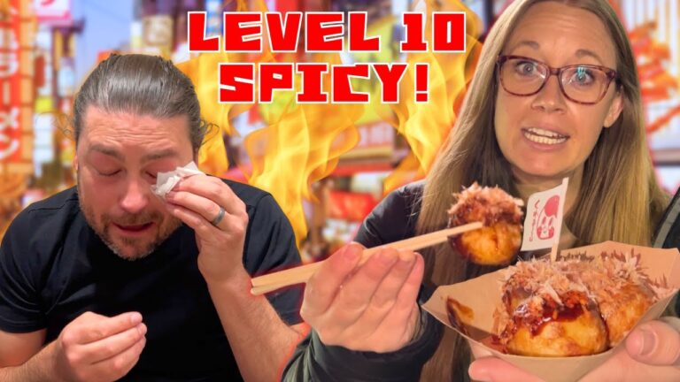 OSAKA Japan SPICY Food Tour!🌶️🇯🇵