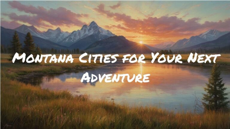 10 Must-See Montana Cities for Your Next Adventure in 2024