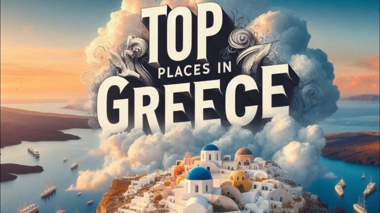 Greece places you can’t miss – Travel Guide