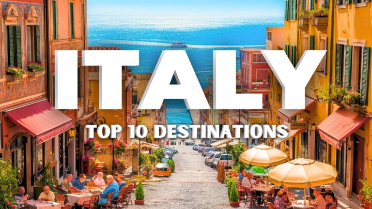 Best Travel Destinations In Italy | 10 Must-See Spots for 2024 | Travel Guide