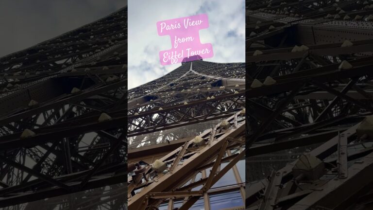 Eiffel Tower birds eye view #viral #shorts #trending #shortvideo