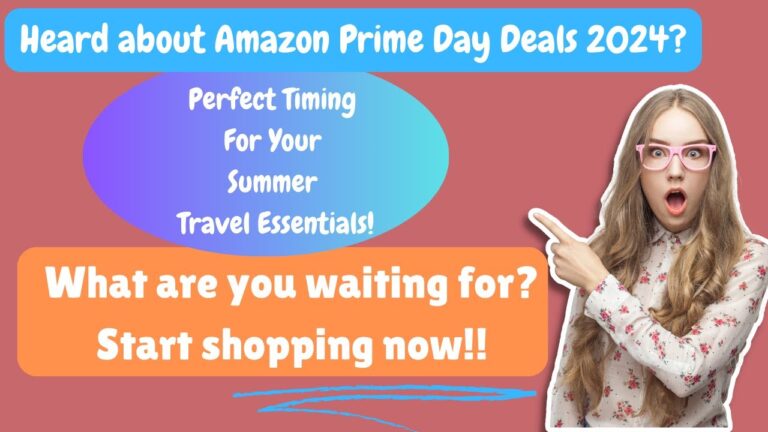 Amazon Prime Day Travel Must-Haves! | The Tiktok Travel Amazon Finds