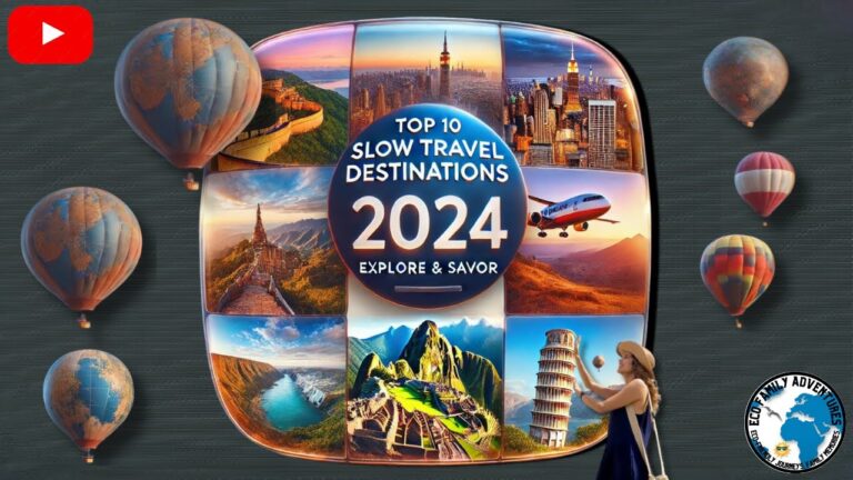 “Top 10 Destinations for Slow Travel in 2024 | Immersive & Leisurely Travel Experiences”