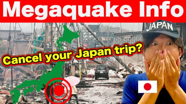 Essential JAPAN UPDATE: Should you CANCEL your Japan trip? | Is it safe in Japan? | Megaquake 2024