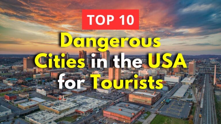 Top 10 Most DANGEROUS Cities in the USA for Tourists