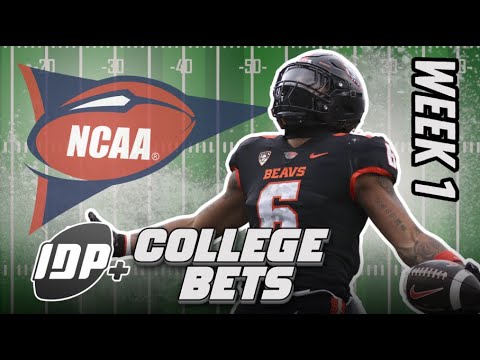 Week 1 NCAA Football College Best Bets & Top Parlay