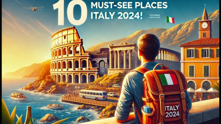 10 Must-See Places in Italy 2024!