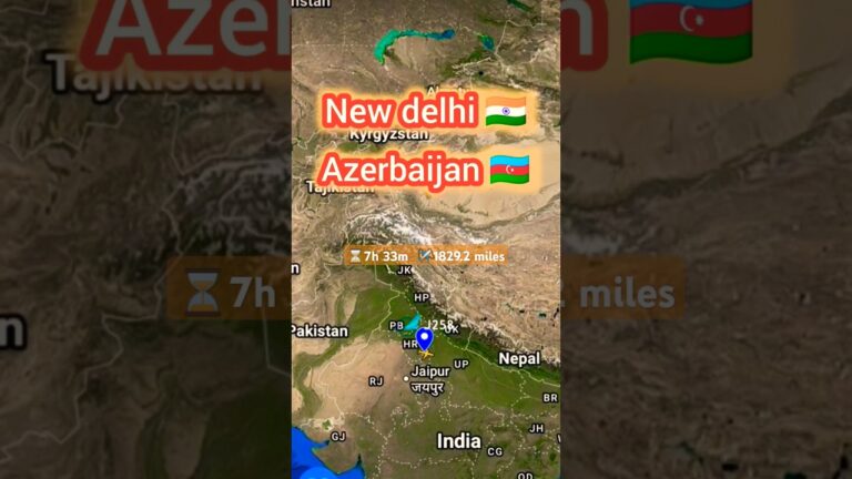 FLY From New Delhi to Azerbaijan Directly? #shortsfeed #ytshort #shortsviral