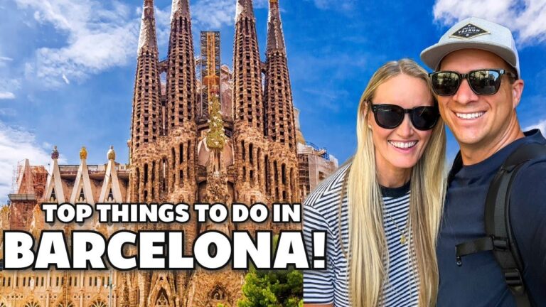 THE BEST OF BARCELONA! 24 hours in BARCELONA SPAIN! Top 5 things to See!