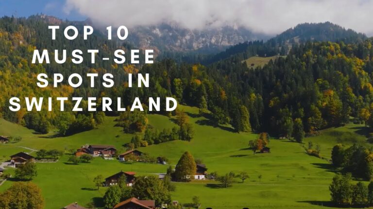 Top 10 Must-See Places in Switzerland | Ultimate Travel Guide #travel #switzerland