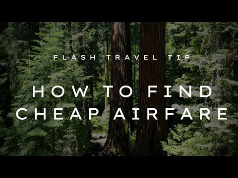 Flash Travel Tip EP1- the 7 things you should do to get FREE or CHEAP airline tickets. Guaranteed!!