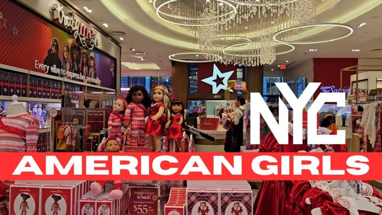 Discover American Girl Store NYC – A Must-See Spot for Doll Collectors! 4K Tour