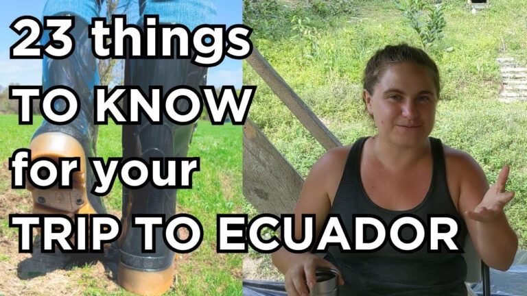 23 things WE LEARNED on our EXPLORATORY trip to ECUADOR | Are you traveling to Ecuador? WATCH THIS!