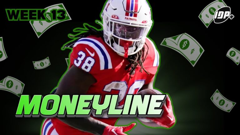 Best Sunday NFL Prop Bets: Hot MONEYLINE Week 13 Bets & Parlay Picks!