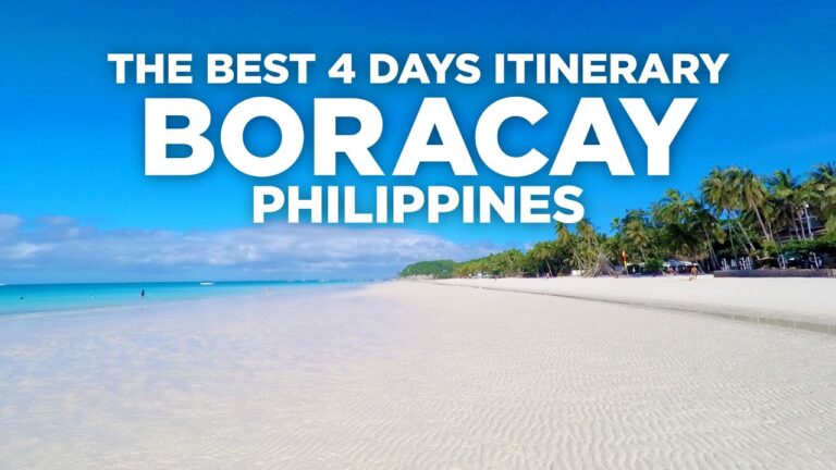 The Best 4 Days Travel Guide for Boracay Philippines