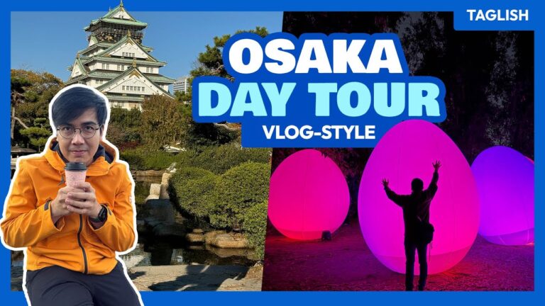 OSAKA Day Tour VLOG • The Poor Traveler Japan