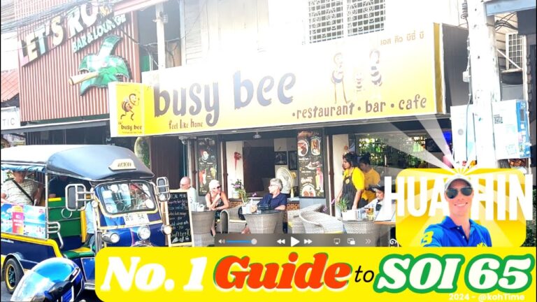 The BEST guide to SOI 65 Hua Hin | #thailand