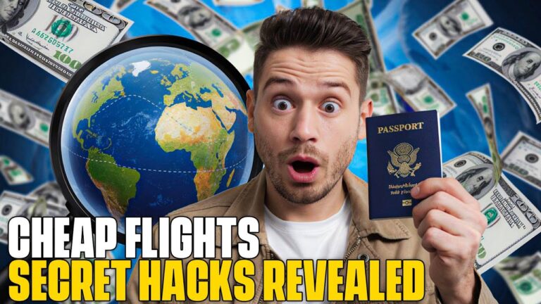 Travel Hacks : How to Book Cheap Flights and Save Money