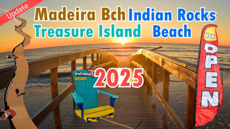 Update TREASURE ISLAND, MADIERA, INDIAN ROCKS BCH – Pinellas County Beaches Coming Back from Helene