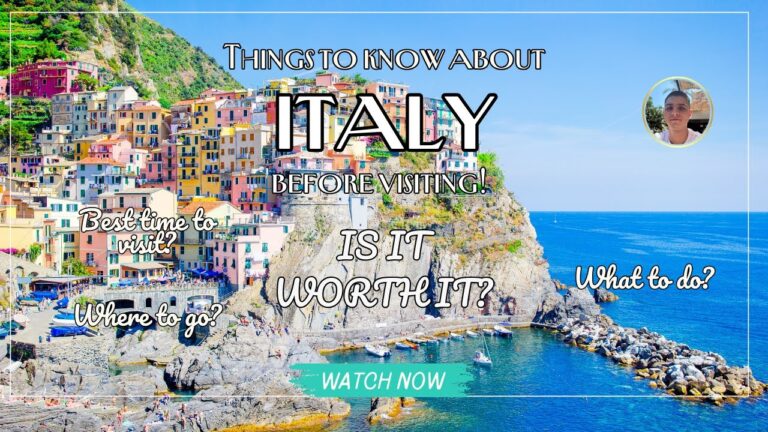 Top 20 Things you MUST know before traveling to Italy in 2025