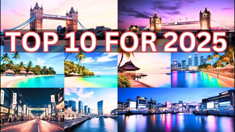 Top 10 Places To Visit In 2025: Discover the Hidden Gems