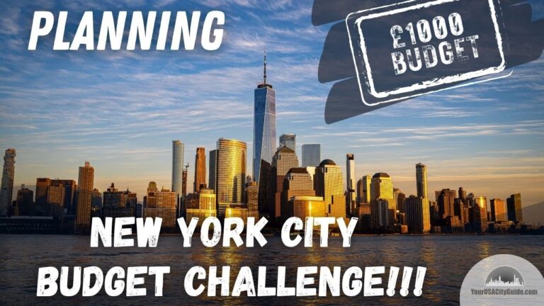 Can We VISIT New York City on a £1000 Budget? – Planning