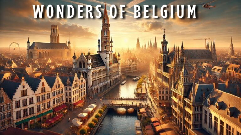 Wonders of Belgium | Most Beautiful Places & Travel Video 4K