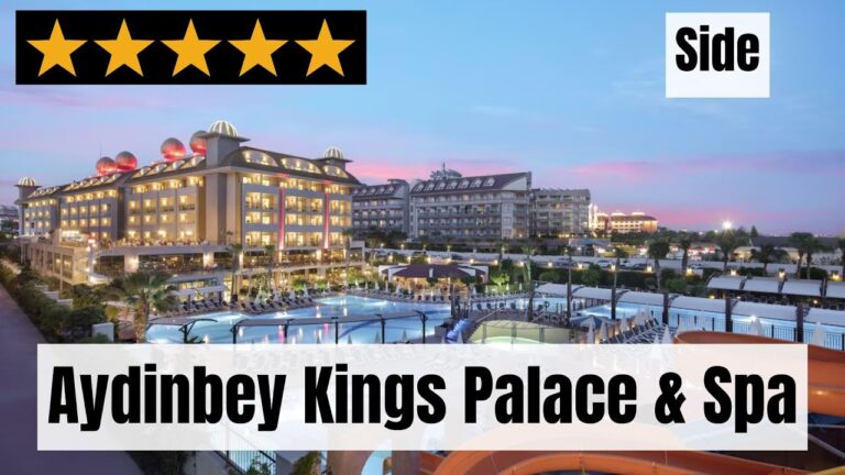 Aydınbey King’s Palace & Spa Hotel Side in Turkey | Review