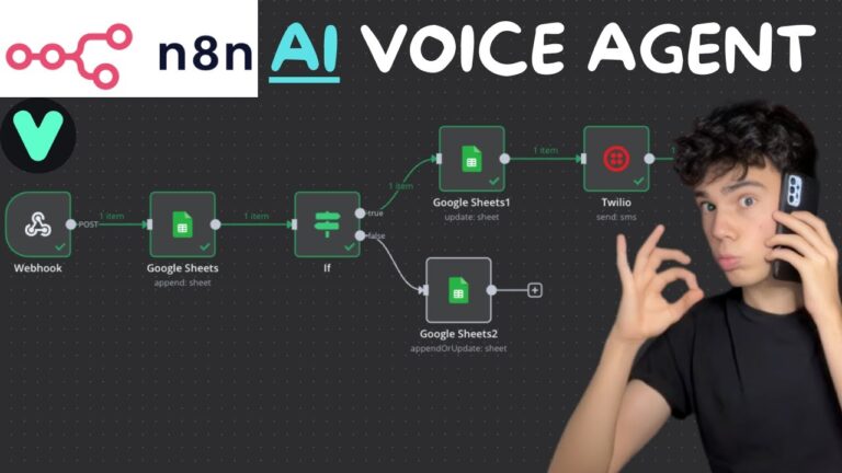 n8n AI Voice Agent  |  Beginners tutorial inside Vapi