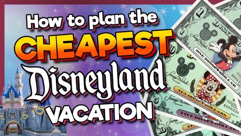 How to Plan the CHEAPEST Disneyland Vacation